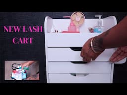 2023 LASH CART TOUR| What’s in my Lash Cart?| You NEED these Must Haves