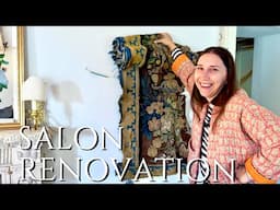 Renovating our Italian Villa / Antique tapestry