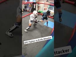 UFC Fighter vs Knife Attacker