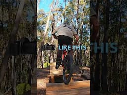 How to film a silky smooth shot like this!  #mtb #bike #howto