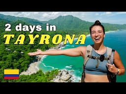 I explored Tayrona in Colombia looking for the jaguars! - 2 Day Itinerary!