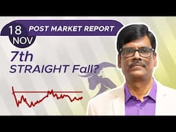 7th STRAIGHT Fall? Post Market Report 18-Nov-24