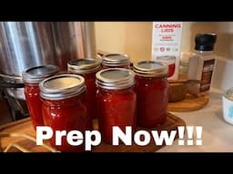 Steam Canning Tomato Sauce For #stocktober