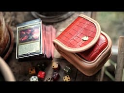 Making a Handmade Leather Deck Case for Magic: The Gathering