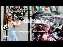 MY REAL HOUSEWIFE LIFE (VLOG #46): New Christmas Bedding, Christmas Decor, GRWM, DITL Tradwife