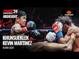 Highlight l Khunsueklek Boomdeksian vs Kevin Martinez I RWS