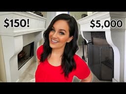 DIY This High End Fireplace Mantle w/ Me and SAVE Thousands!