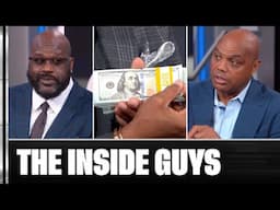 "If you were a real man, make $5M" 💵😆 Shaq & Chuck bet on the Cavs-Celtics Game | NBA on TNT