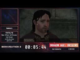 Biowareathon 2 | Dragon Age: Origins Any% Explanation by bamzors