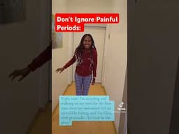 Endometriosis: Don’t Ignore Painful Periods! #endometriosis #endometriosisawareness #periods #pain