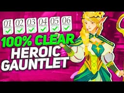 Parisa Heroic Gauntlet F2P 100% Clear Guide!!!【AFK Journey】