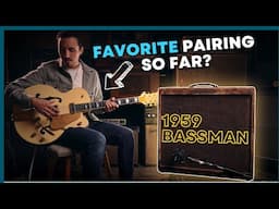 Gretsch White Falcon through a 1959 Tweed Bassman?