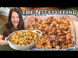 The BEST Thanksgiving Stuffing | 4 EASY Stuffing Recipes | Homemade Stuffing