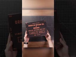 DRAPLIN DESIGN CO x ARCADE Limited Edition Belt Unboxing