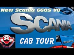 Scania 660S V8 - Full cab tour