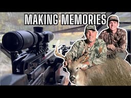 Father & Son's Epic Whitetail Deer Hunt | Heart Shot Success & Family Venison Clean & Cook