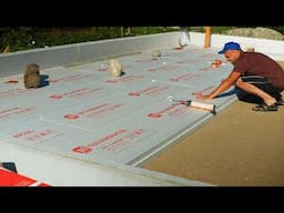 The Best Home Insulation! Insulated The Dream House Before Construction. Diy