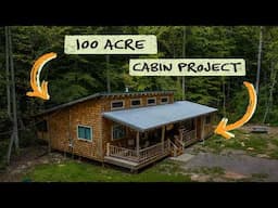 REVEALING Our Future CABIN Build's & TOURING Our 100 Acre Property...