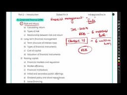 CMA Part 2 - Sec B - Corporate Finance