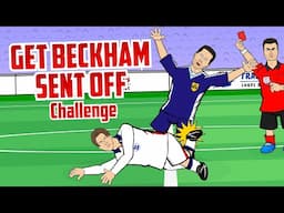 BECKHAM RED CARD vs ARGENTINA👿 Dark Arts Challenge!