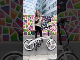 60 second tour of the UK throttle legal Pedibal folding e-bike