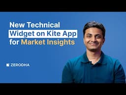 New technical widget on Kite app | Easy Market Insights