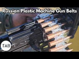 Russian Plastic Machine Gun Belts