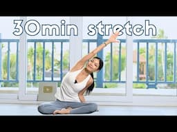 30 MIN DYNAMIC STRETCHING EXERCISES | Pilates for flexibility and strength