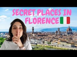 FLORENCE: 10 places TOURISTS DON’T KNOW | Florence hidden gems