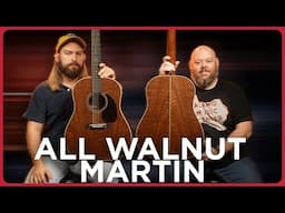 You've Never Seen a Martin Like This! | All-Walnut, All-Hide Glue Dream Guitar