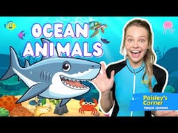 Toddler Learning - Learn Ocean Animals | Educational Videos for Kids | Learning Videos for Toddlers