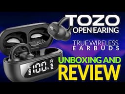 Game-Changer or Gimmick? Tozo Open EarRing Earbuds REVIEW!