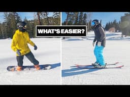 What's Easier: Skiing Or Snowboarding?