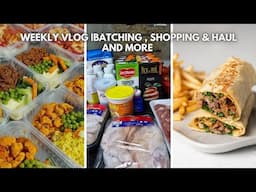 WEEKLY VLOG : BATCH COOKING | SHOPPING HAUL | SPORTS DAY AND MORE