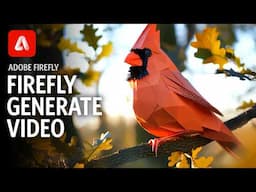 Adobe Firefly Generate Video (Beta)