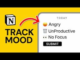 This Notion Mood Tracker might Change Your Life