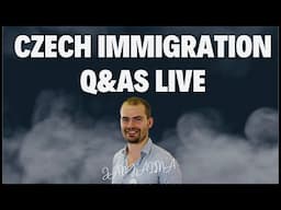 Czech Immigration Livestream - 20 mins Live Q&As