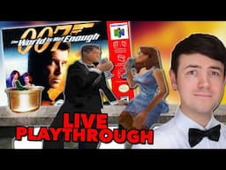 The World Is Not Enough N64 | Live Playthrough Single Player (Part 4)