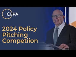 CEPA Forum Policy Pitching Competition - HR McMaster