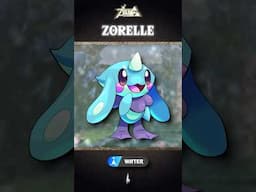 What if HYRULE was a POKEMON Region!? - Zora Zelda Fakemon