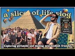 A Bookworm’s First Adventure in Egypt 📚 Bookish Slice of Life Vlog