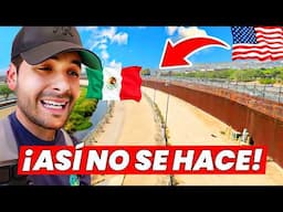 Nuestro GRAN ERROR al CRUZAR la frontera USA-MÉXICO por El Paso Texas 😰