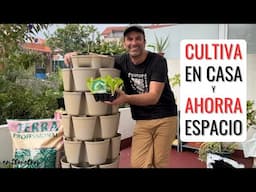 Cómo EMPEZAR UN #HUERTO VERTICAL: cultivar en casa en poco espacio de forma ecológica || en20metros