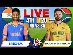 🔴 Live: India vs South Africa, 4th T20 Match Score & Commentary | Live Cricket Match IND vs SA #live