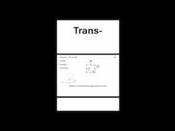 Trans = Across