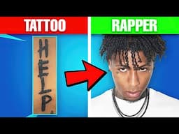 Guess The Rapper By Tattoos! (99.9% Fail!) | HARD Rap Quiz 2024