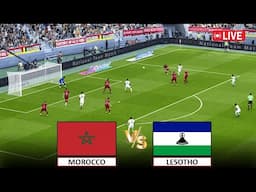 🔴مباشر: مباراة المغرب وليسوتو I تصفيات كأس أمم أفريقيا بث مباشر Morocco vs Lesotho Live Match