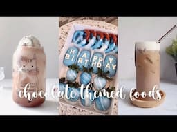 chocolate tiktoks 🍫 | chocolate-themed drinks, cakes, + more! | aesthetic tiktok compilation