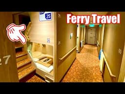 $85! Japanese ferry 18-hour trip Oarai -Tomakomai | Capsule Room｜MOL Sunflower