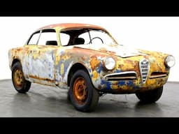 1959 Alfa Romeo Giulietta SV - Car Restoration